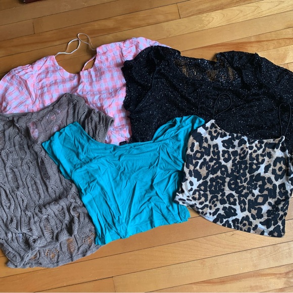 Crop top bundle size M/S $18 OBO - Picture 1 of 7